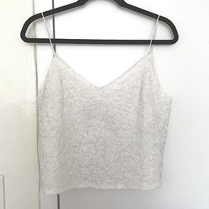 Bridal Sequin Tank Top